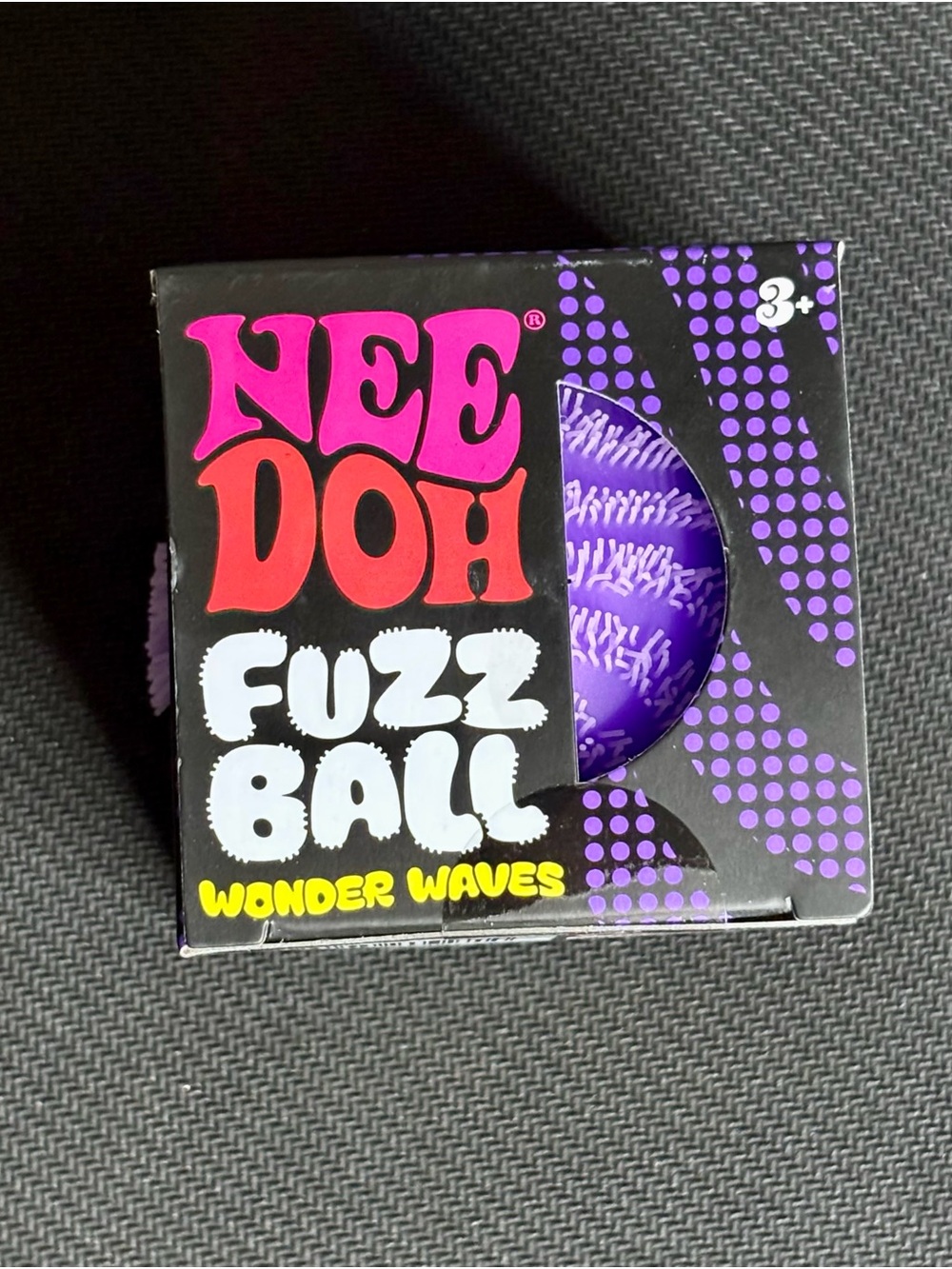 NEEDOH Fuzz Ball Wonder Waves - Purple Sensory Toy